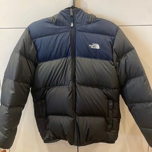 Youth XL Reversible North Face 550 Puffer